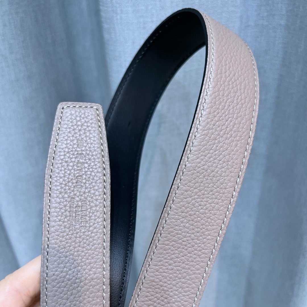 Hermès Reversible Leather Belt