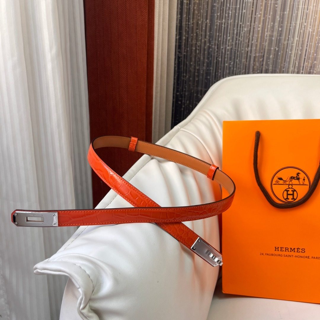Hermès Crocodile Leather Shoulder Bag Strap