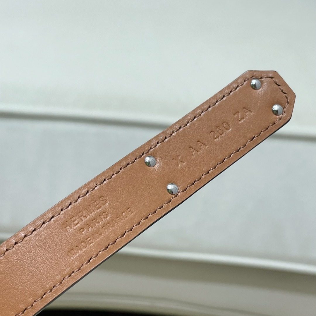 Hermès Leather Reversible Belt