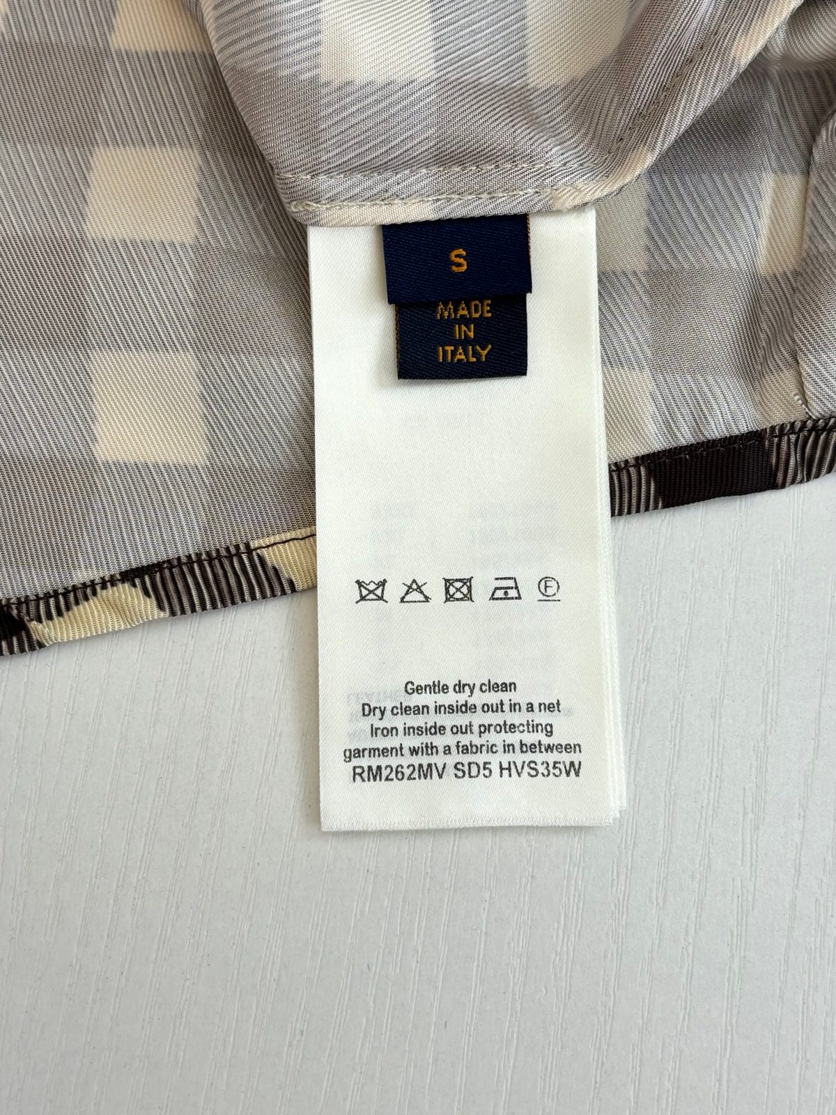Louis Vuitton Monogram Silk Shirt