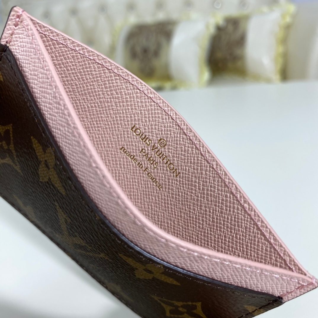Louis Vuitton Pink Epi Leather Wallet