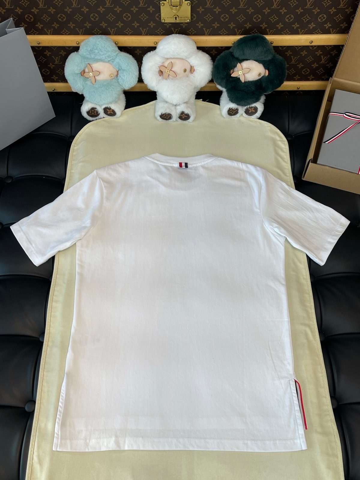 Thom Browne Tricolor Stripe T-Shirt