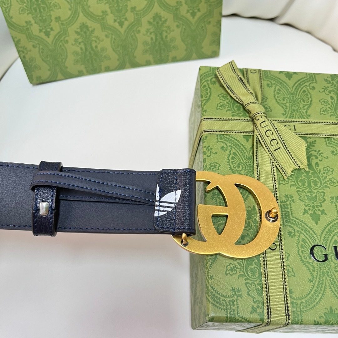 Gucci GG Marmont Leather Belt
