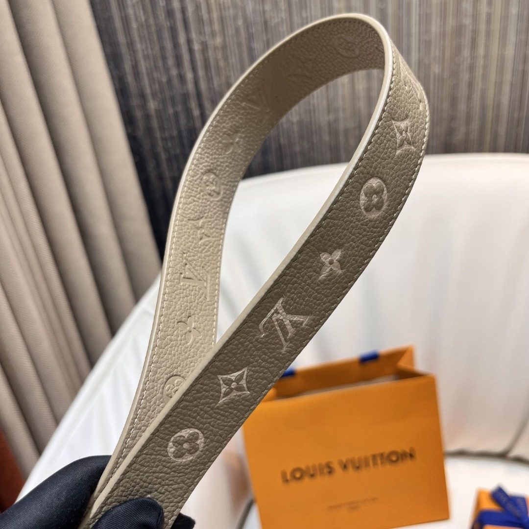 Louis Vuitton Monogram Leather Belt