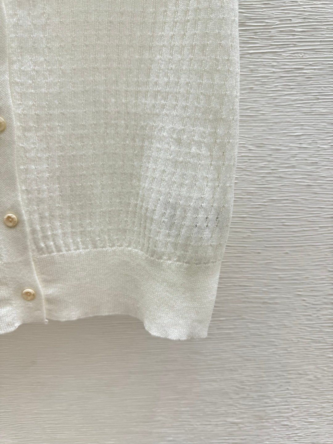 Miu Miu Sailor Collar Knit Shirt