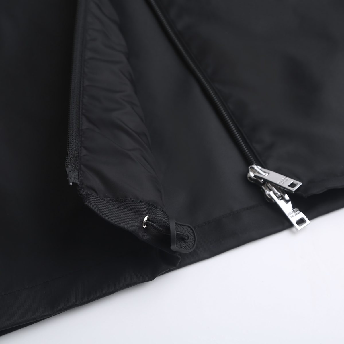 Prada Recycled Nylon Collar Jacket