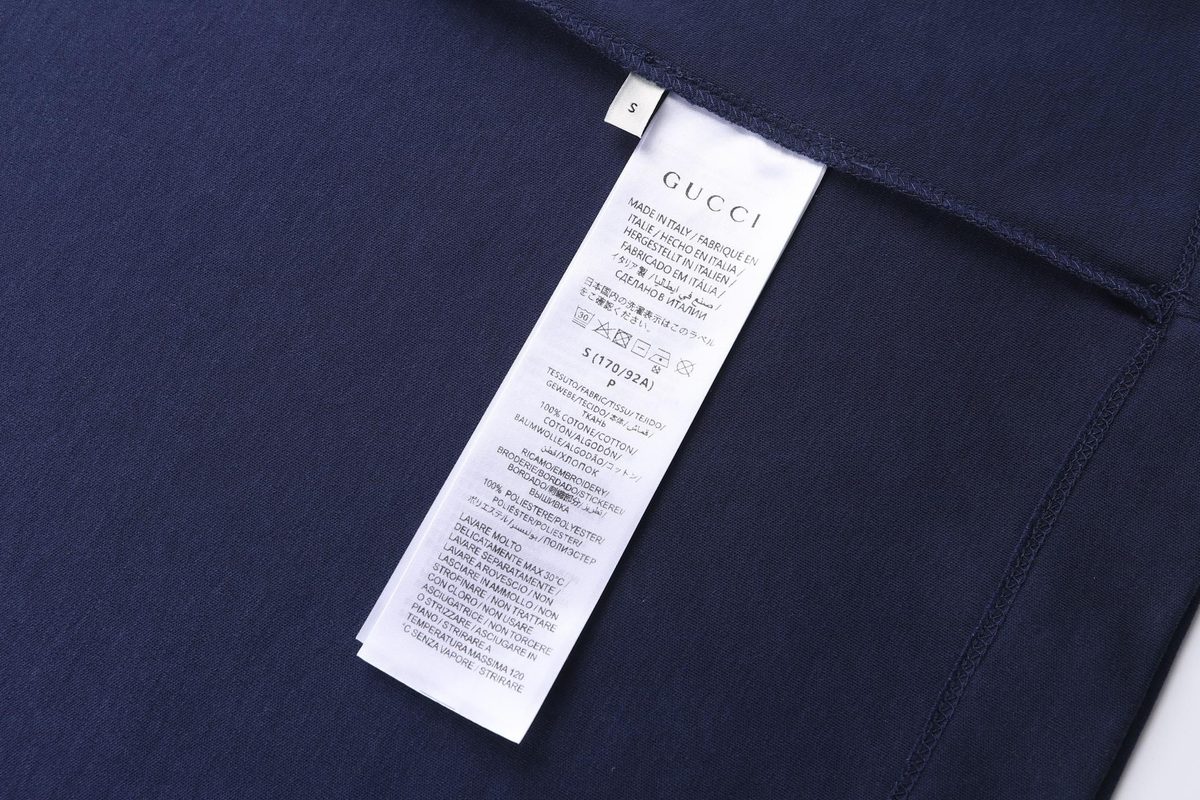 Gucci Double G Embroidered Cotton T-Shirt
