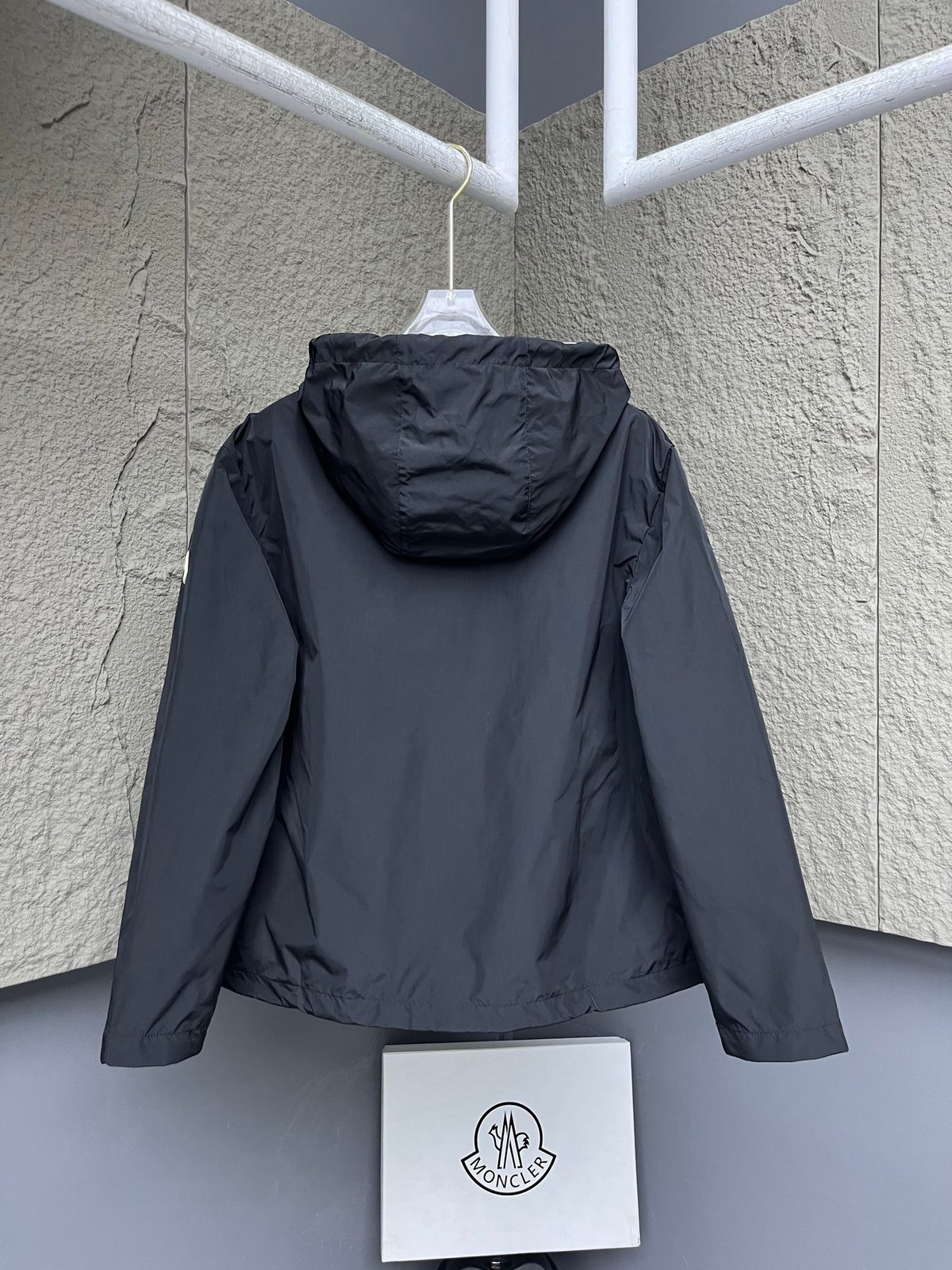 Moncler Hooded Windbreaker Jacket