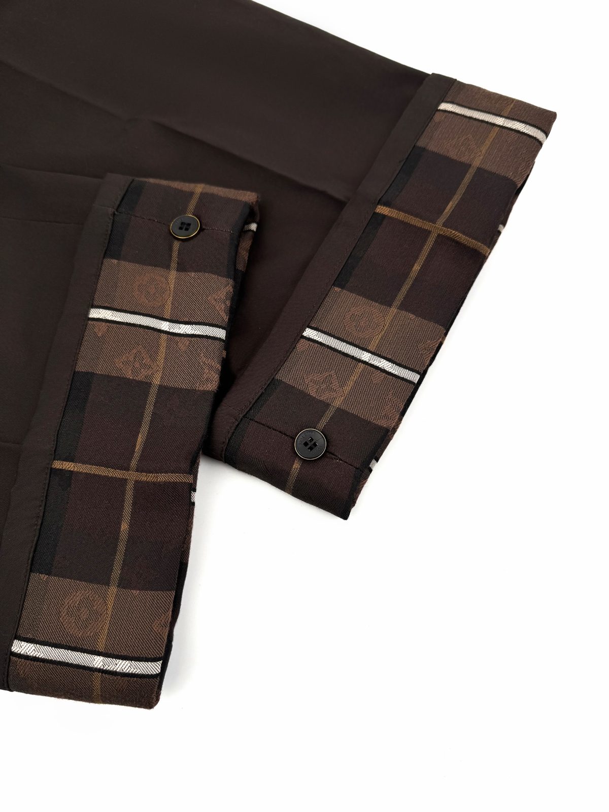 Louis Vuitton Signature Plaid Wool Trousers