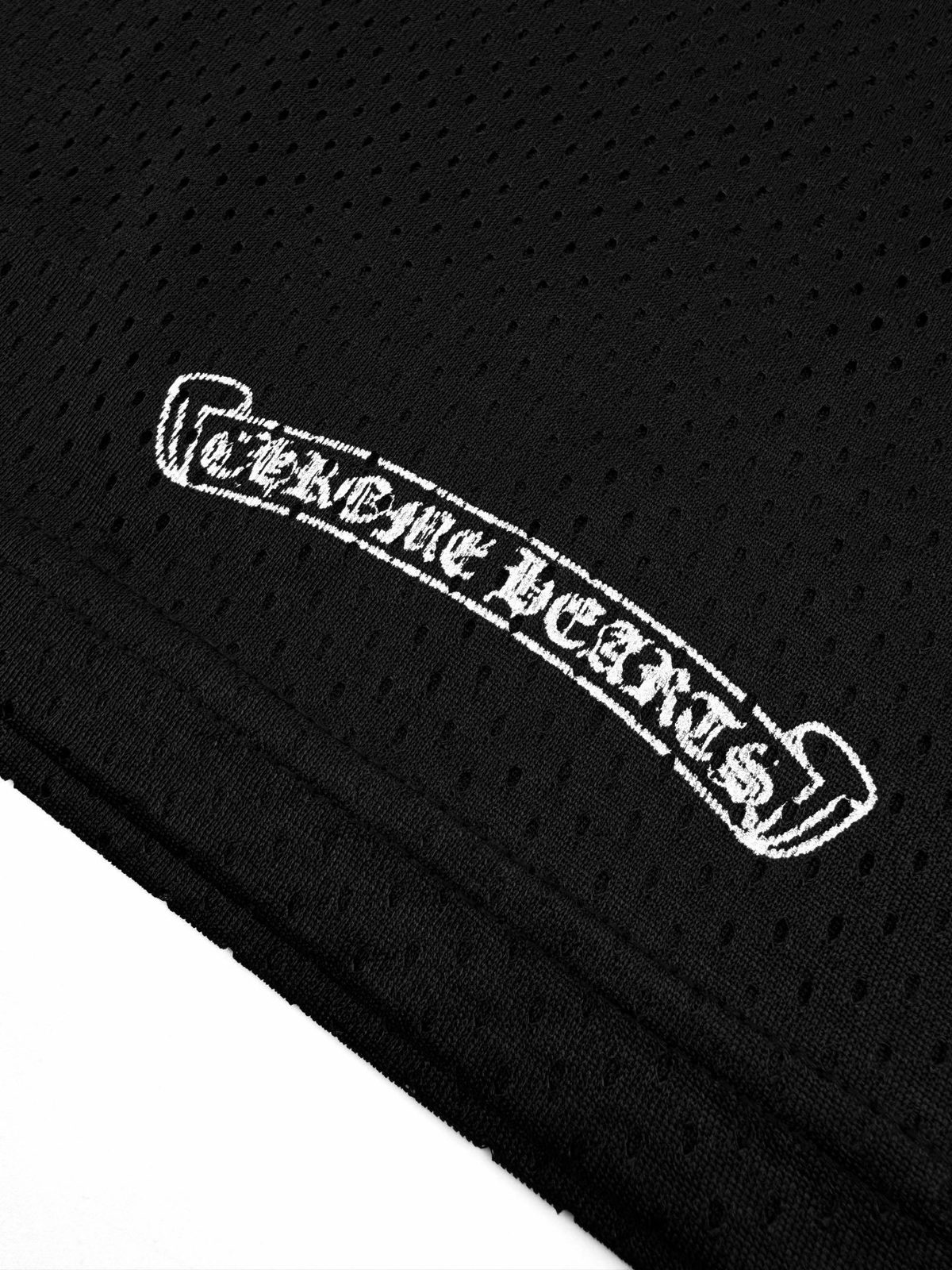 Chrome Hearts Mesh Eyelet Short Sleeve Jersey
