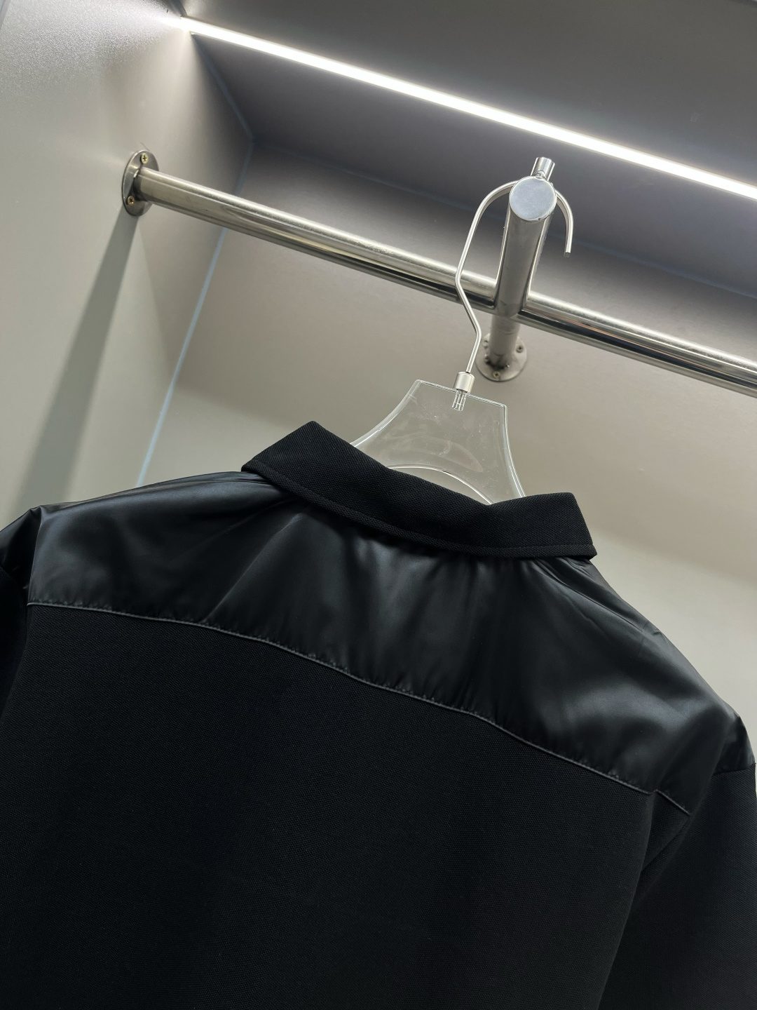 Burberry Black Wool Blend Jacket