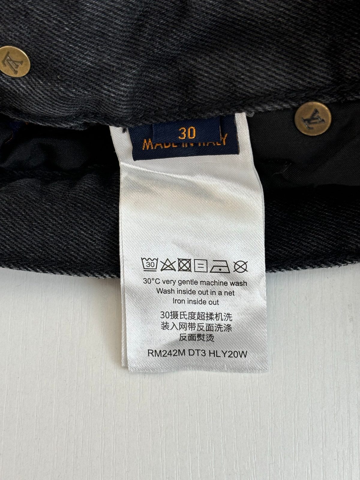 Louis Vuitton Monogram Denim Shorts