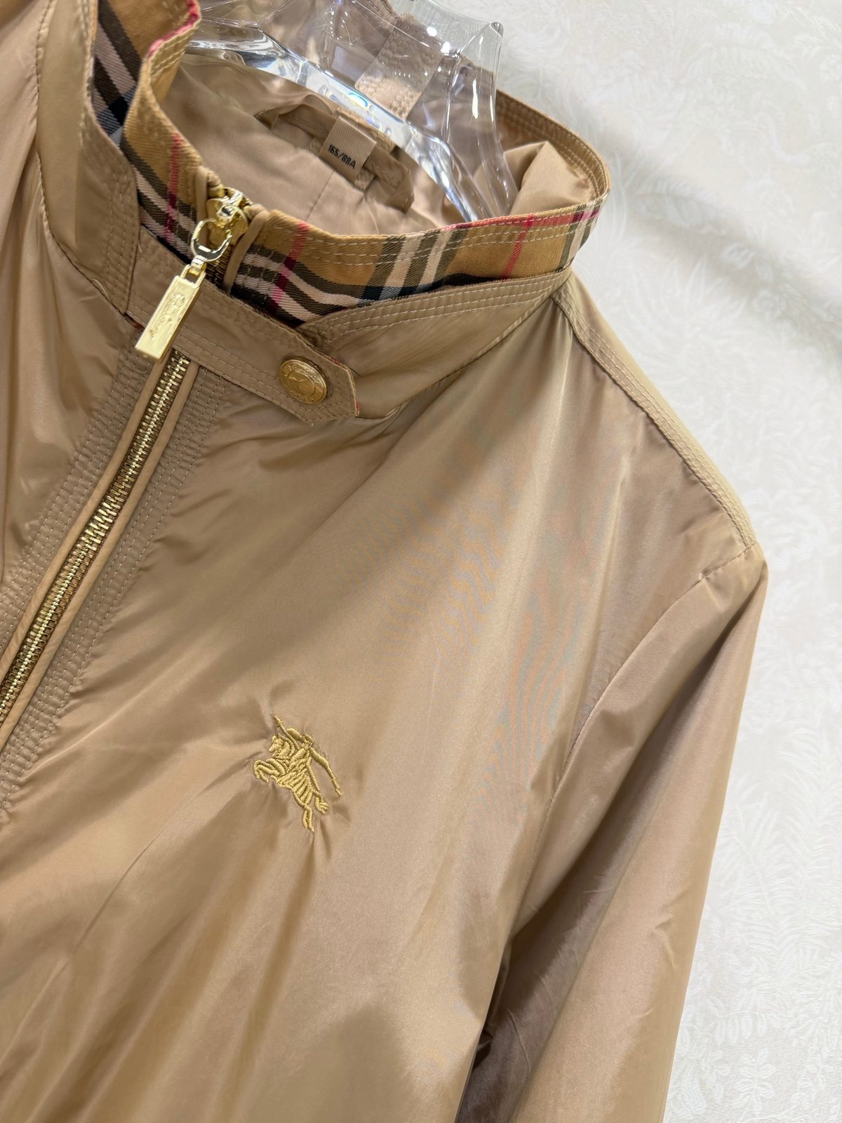 Burberry Vintage Nova Check Harrington Jacket