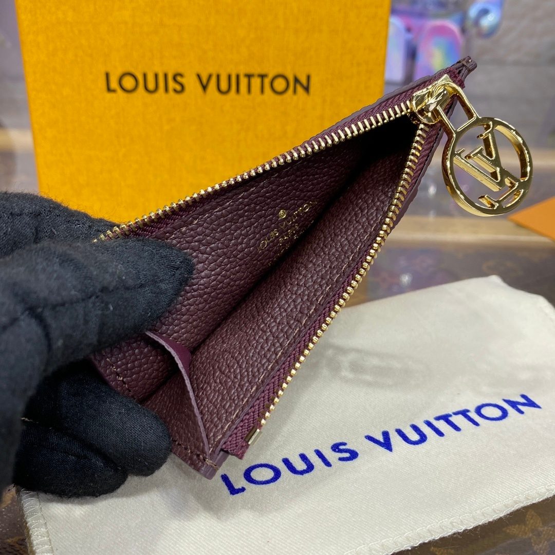 Louis Vuitton Monogram Leather Key Pouch