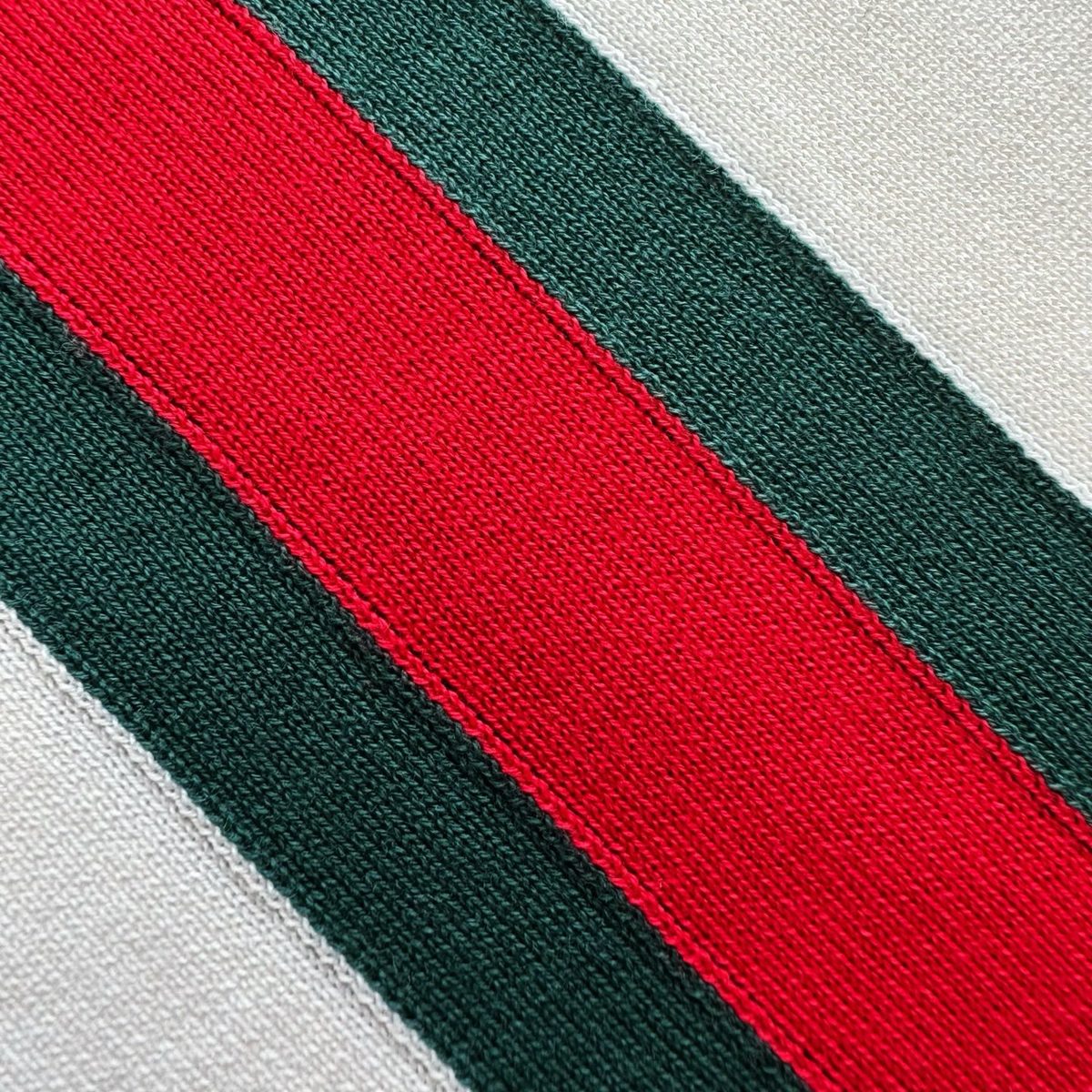 Gucci Web Stripe Cotton T-Shirt