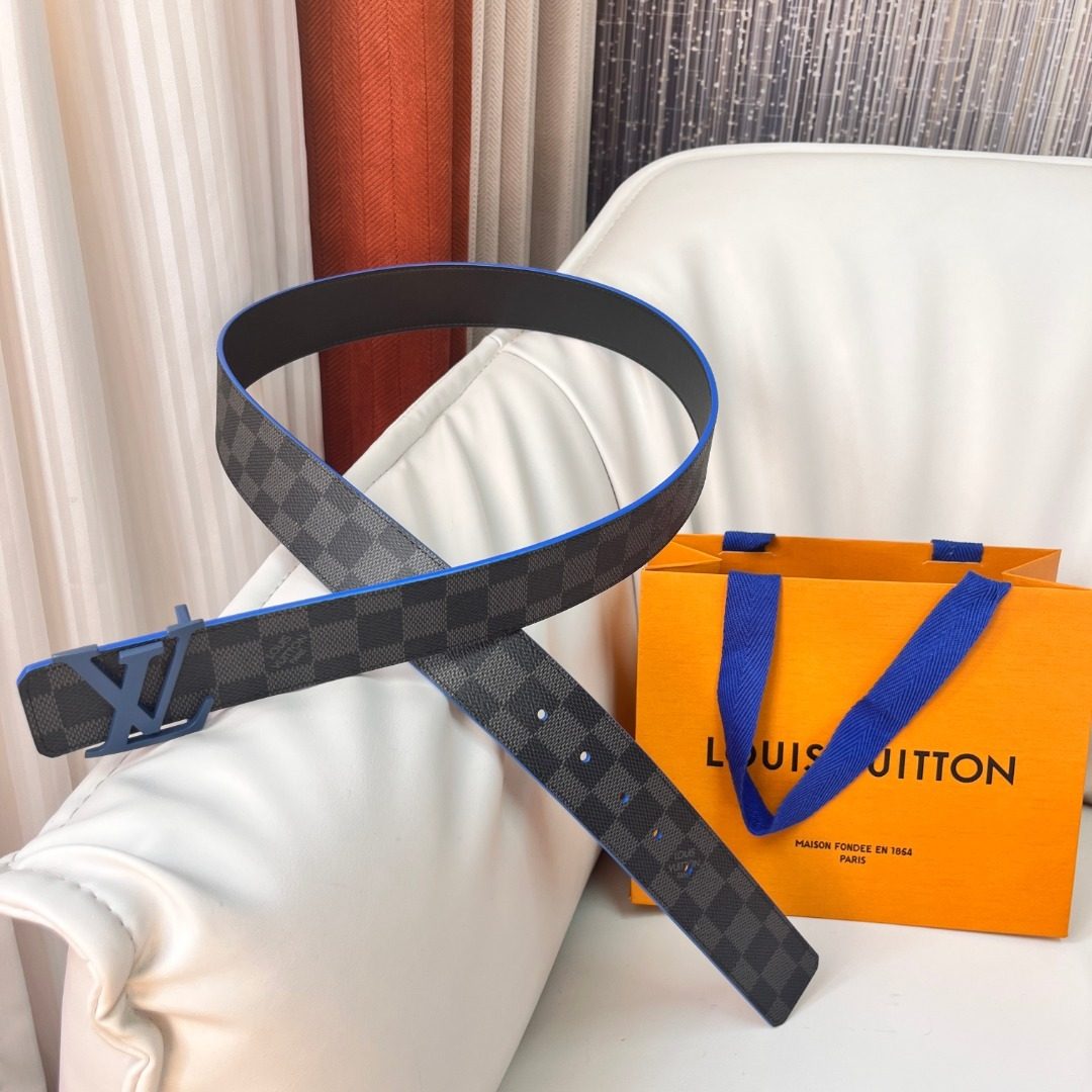 Louis Vuitton Damier Canvas Leather Belt