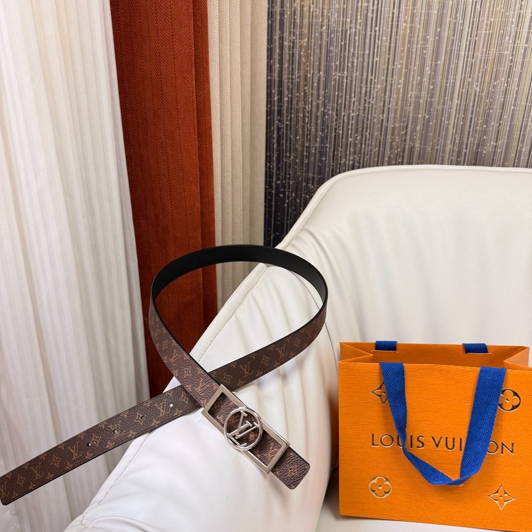 Louis Vuitton Monogram Canvas Belt