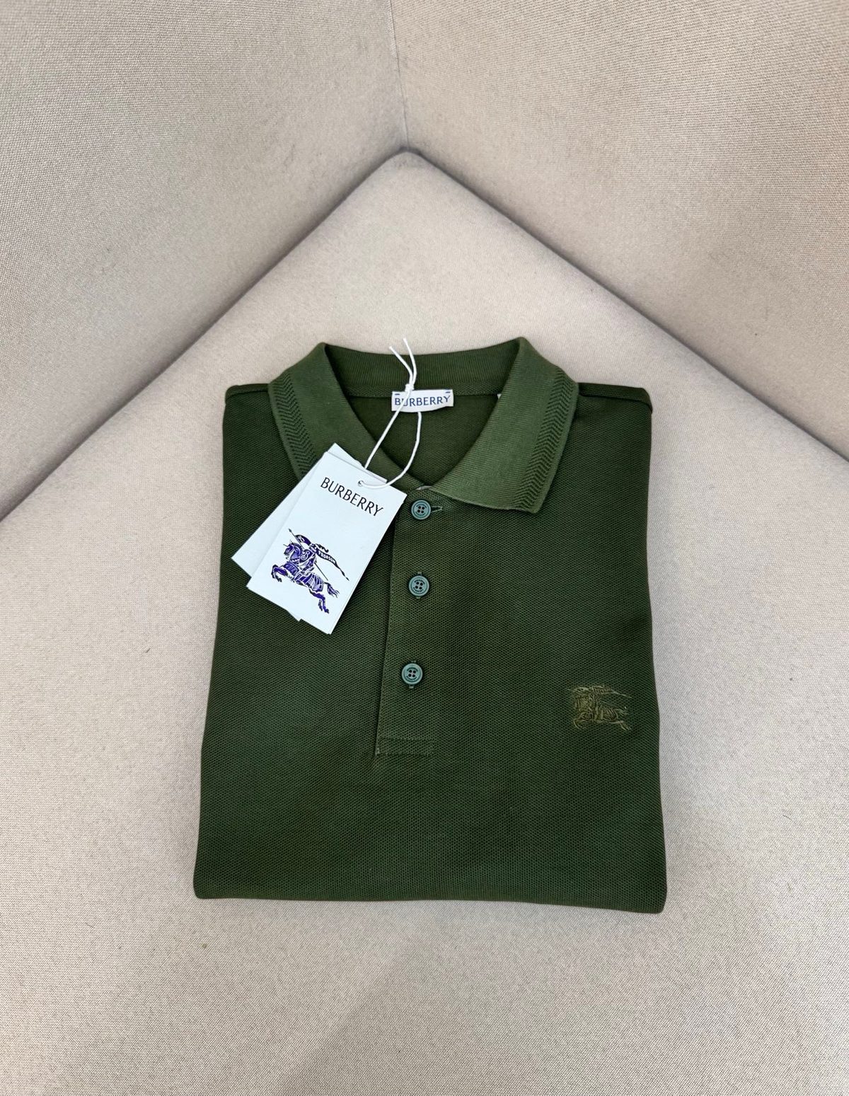 Burberry EKD Polo Shirt Green