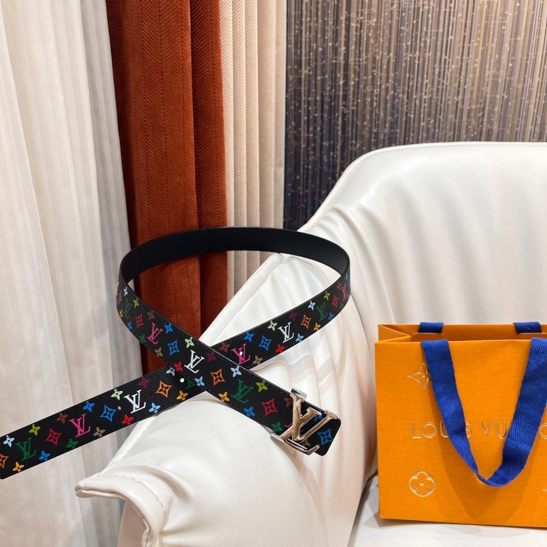 Louis Vuitton Multicolor Monogram Belt