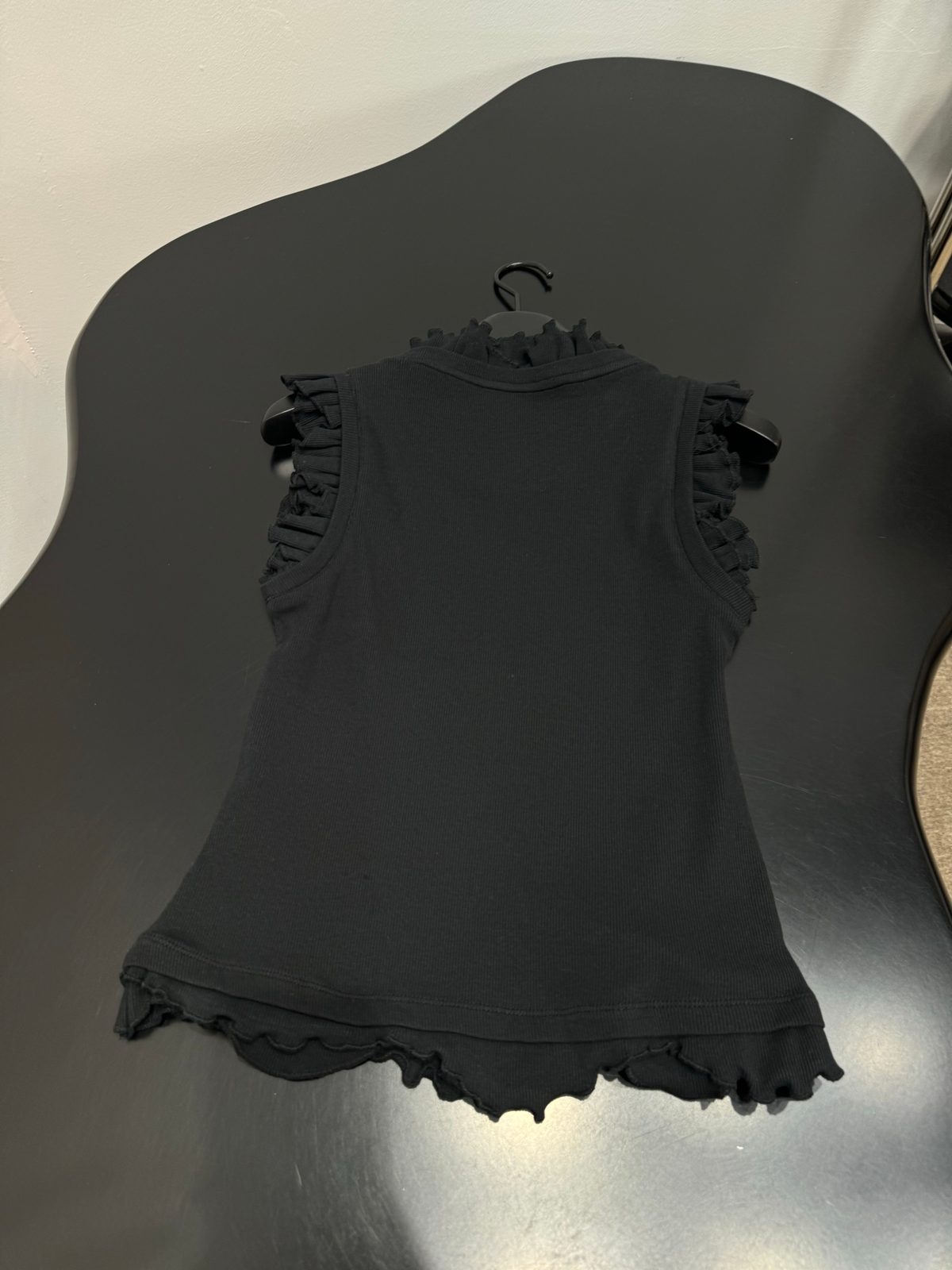 Loewe Anagram Ruffle Tank Top