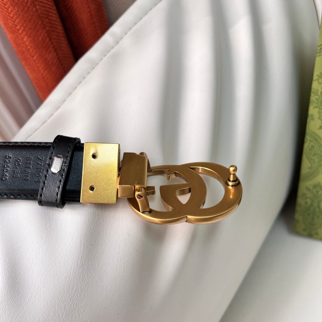 Gucci GG Marmont Leather Belt
