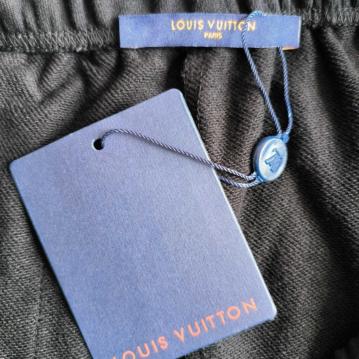 Louis Vuitton Black Embroidered Shorts