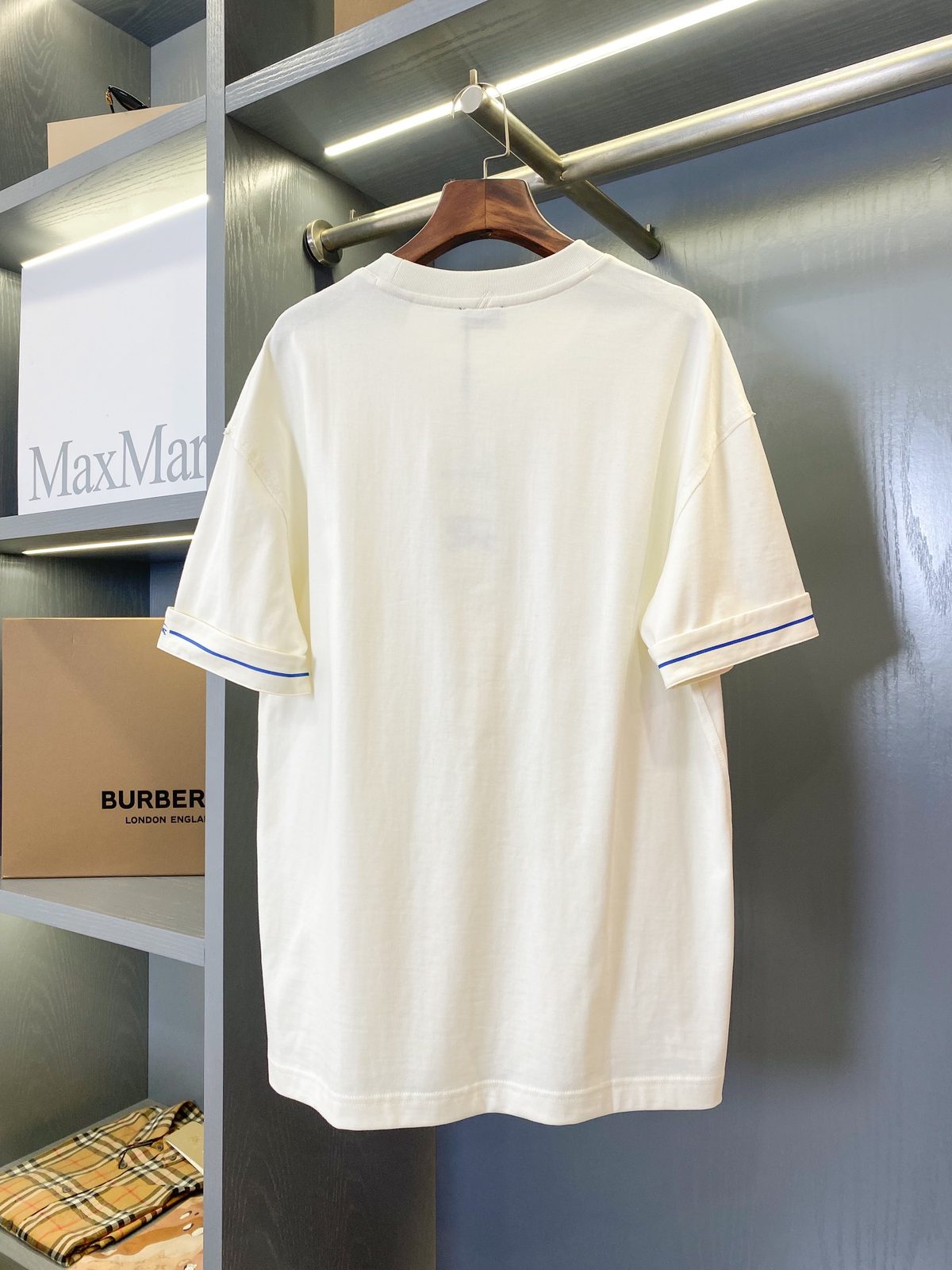 Burberry Equestrian Logo Crewneck T-Shirt