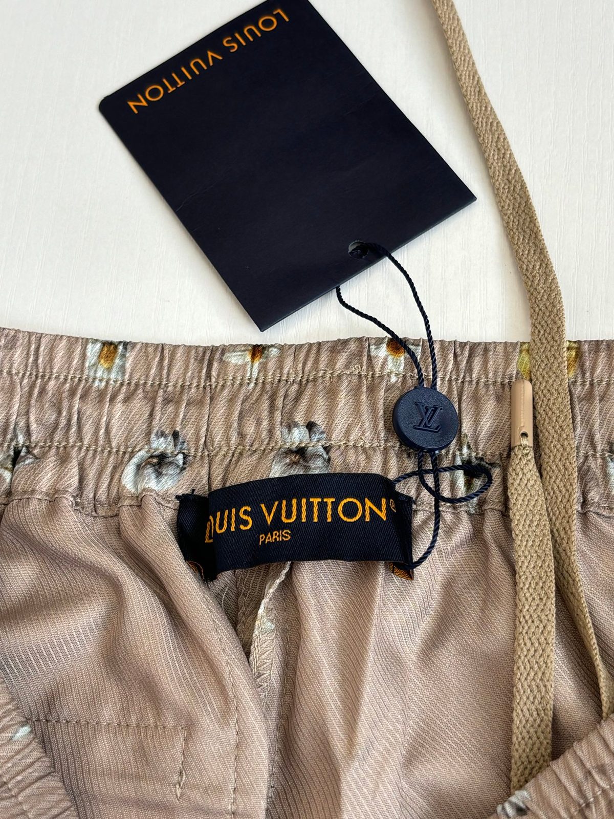 Louis Vuitton Monogram Silk Shorts