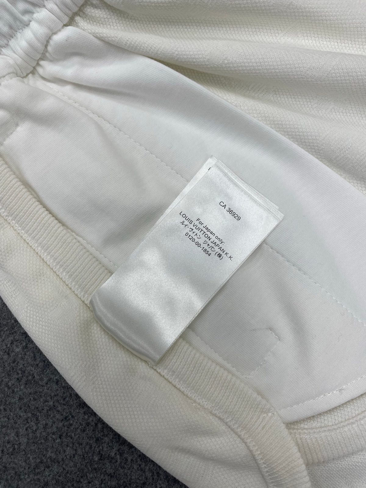 Louis Vuitton Cream Drawstring Shorts