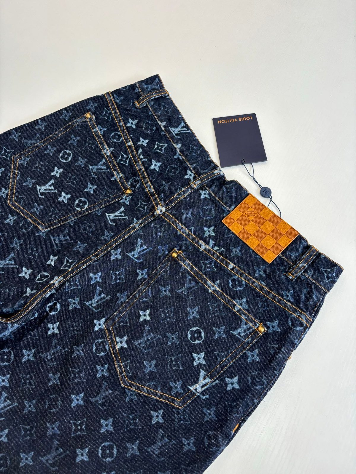 Louis Vuitton Monogram Denim Shorts