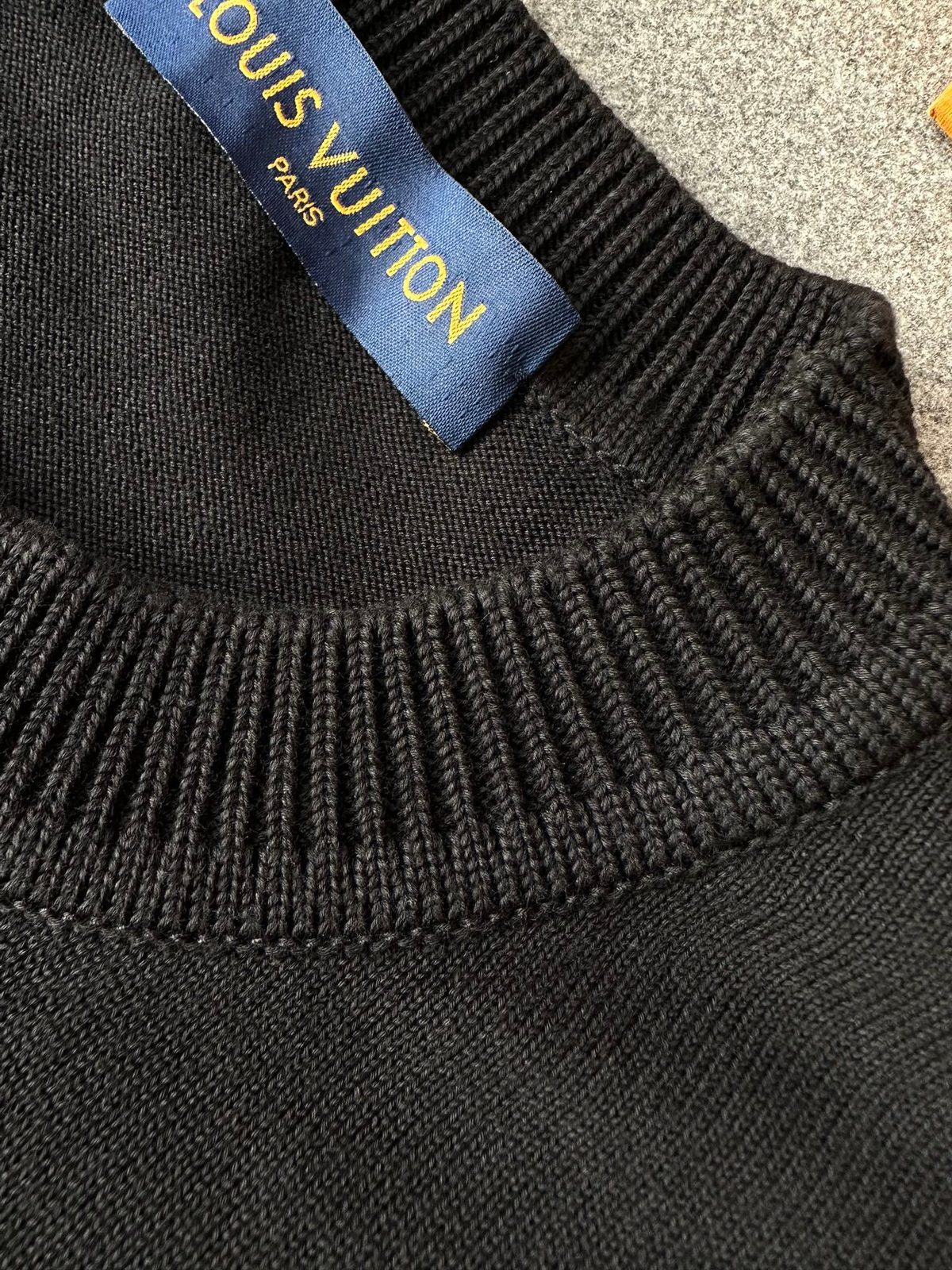 Louis Vuitton Crewneck Sweater Black
