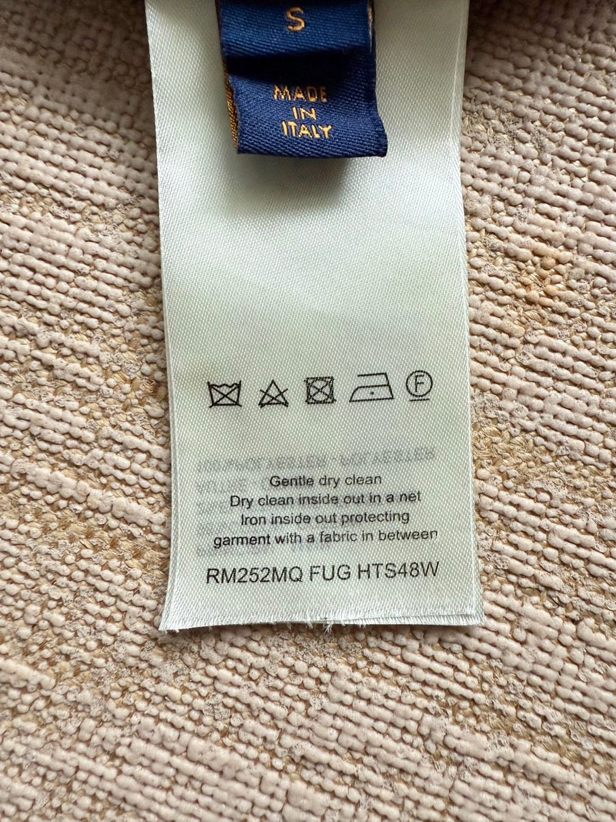 Louis Vuitton Monogram Navy Shirt