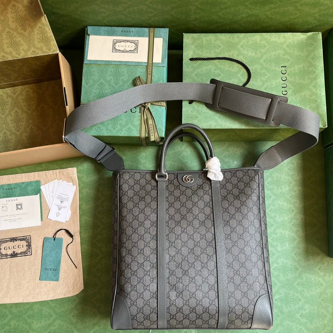 Gucci GG Supreme Canvas Tote Bag