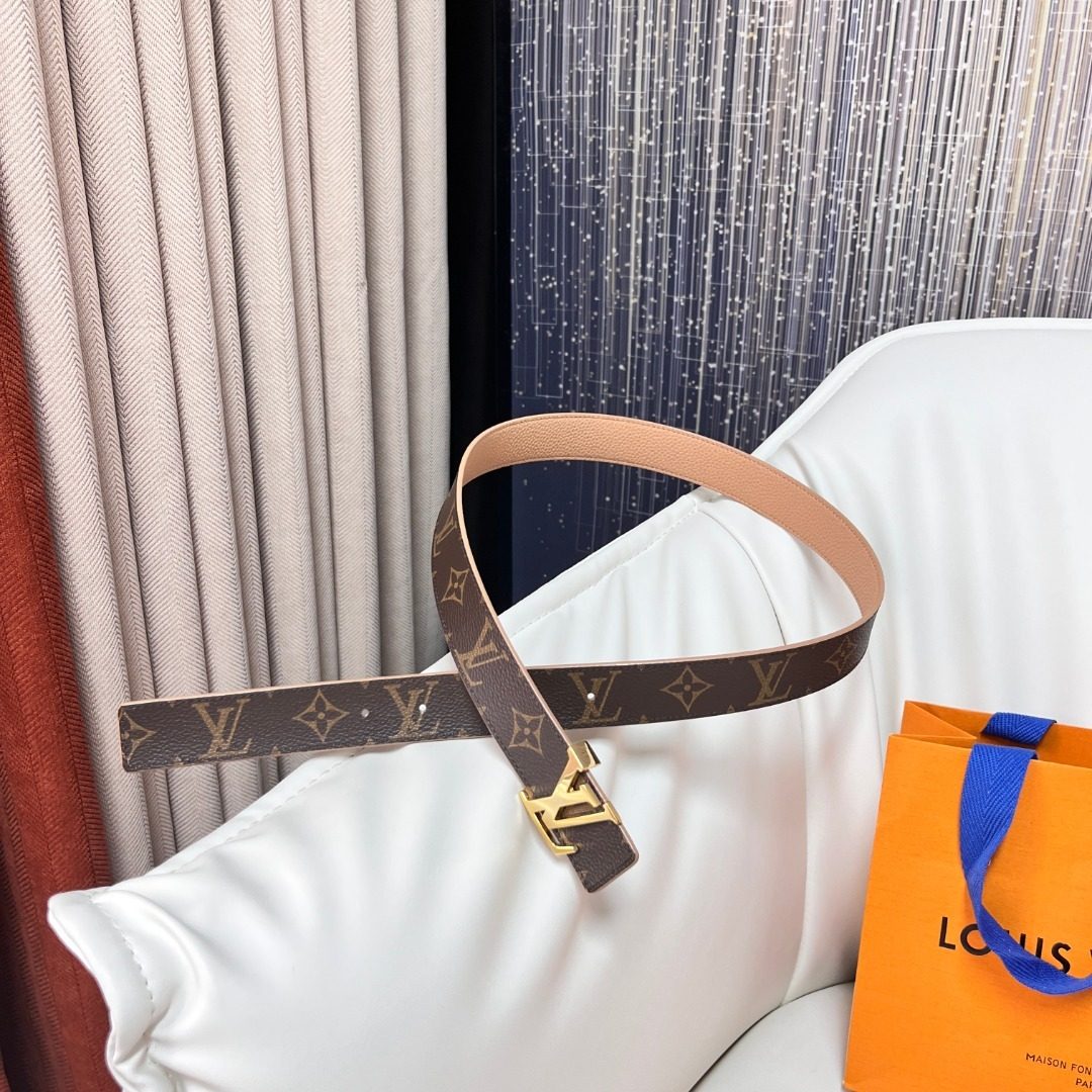 Louis Vuitton Monogram Leather Belt