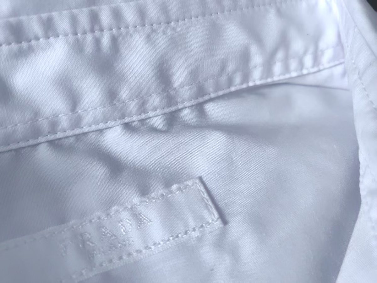 Prada Men's Long Sleeve Cotton Shirt