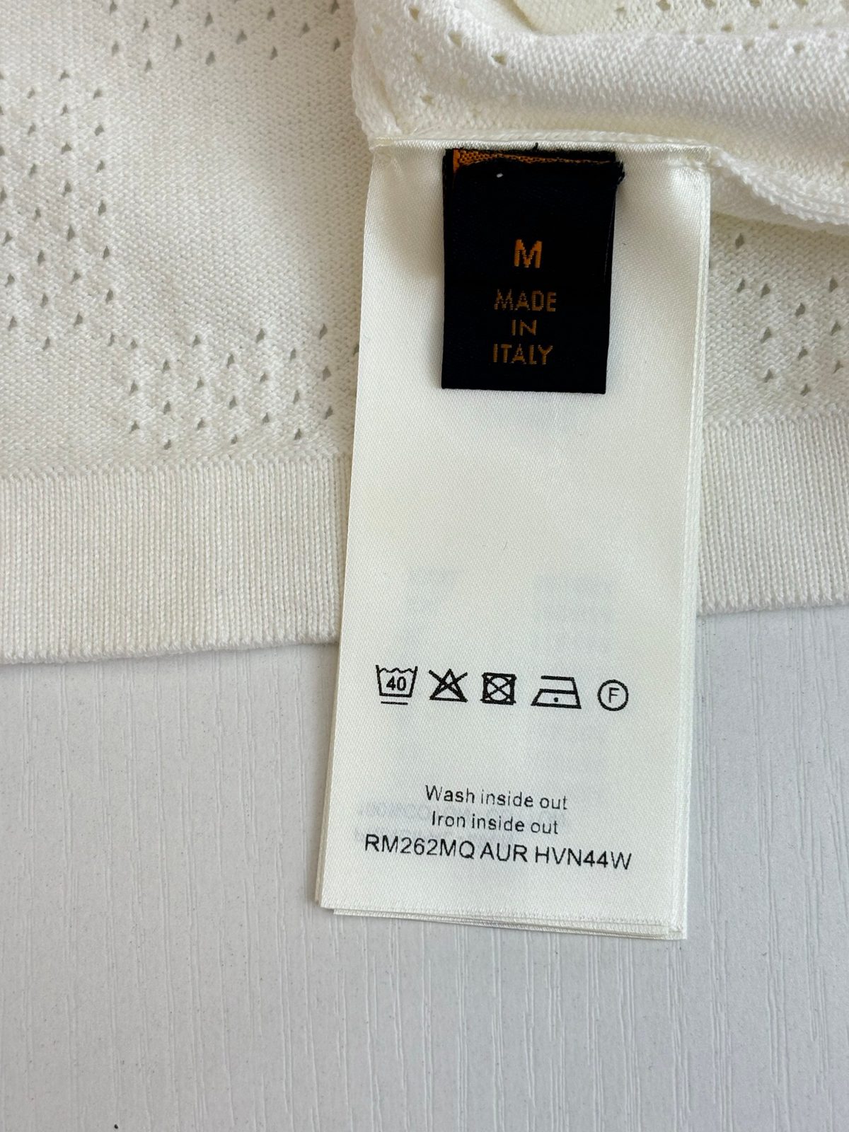 Italian-Made White Crewneck T-Shirt