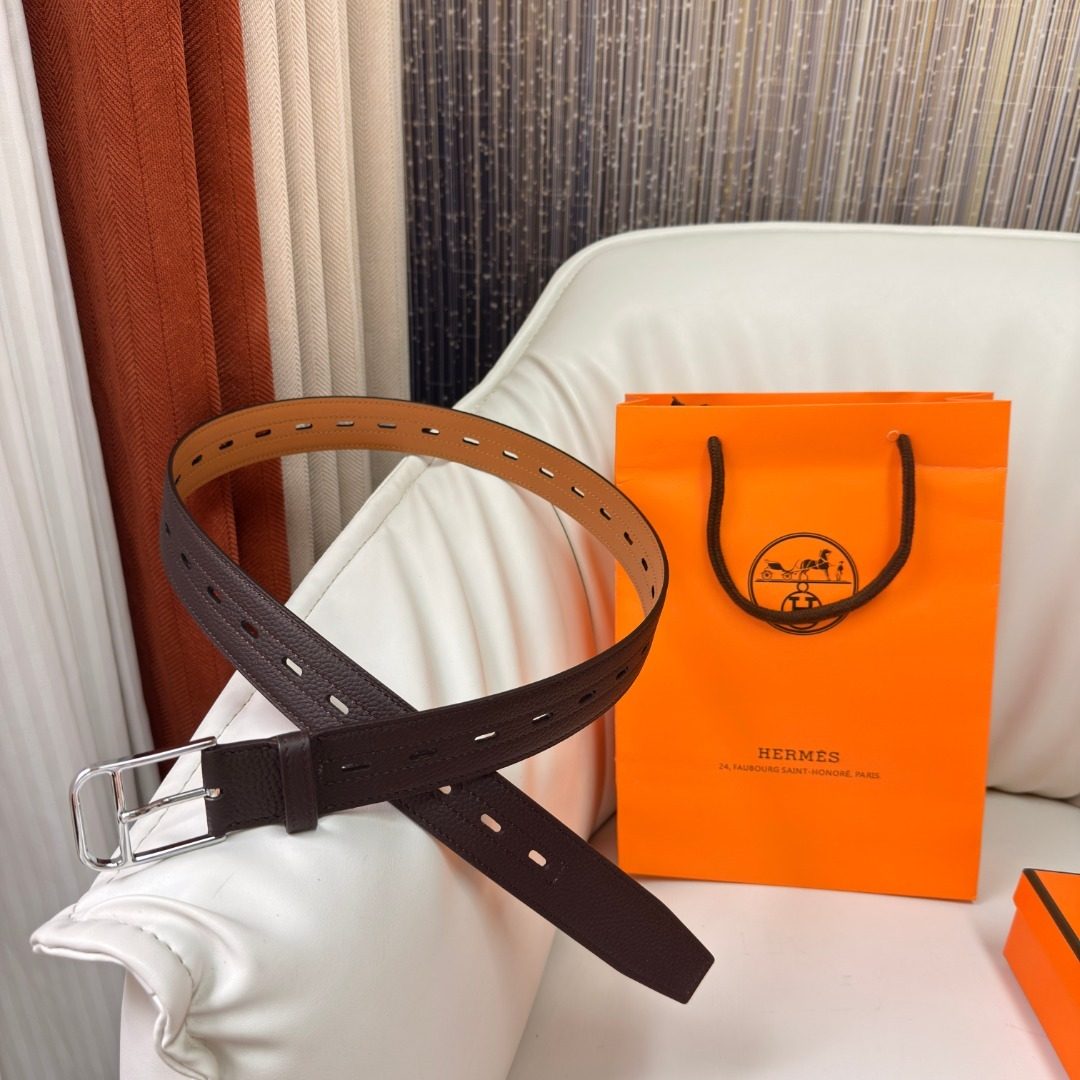 Hermès Reversible Leather Belt