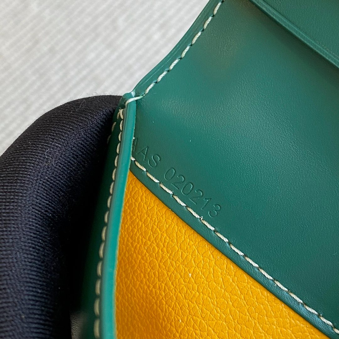 Goyard Paris Leather Bifold Wallet