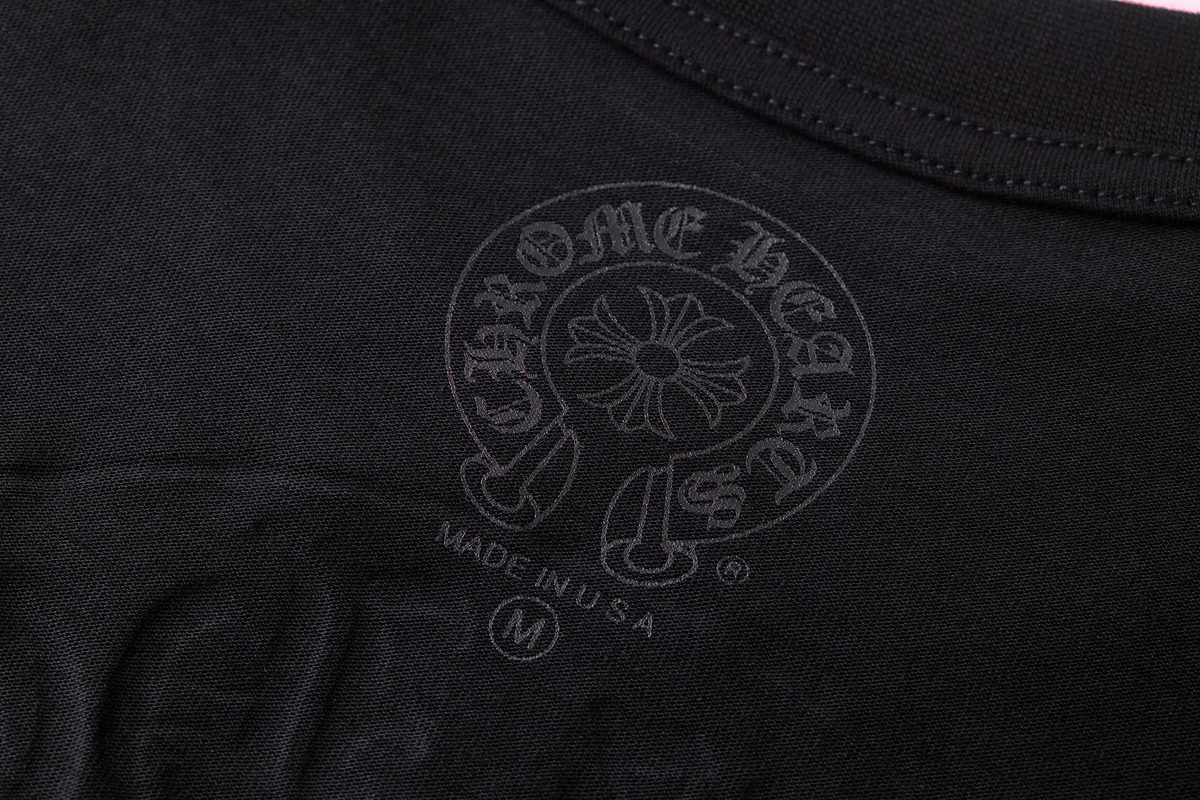 Chrome Hearts Floral Logo Short Sleeve T-Shirt