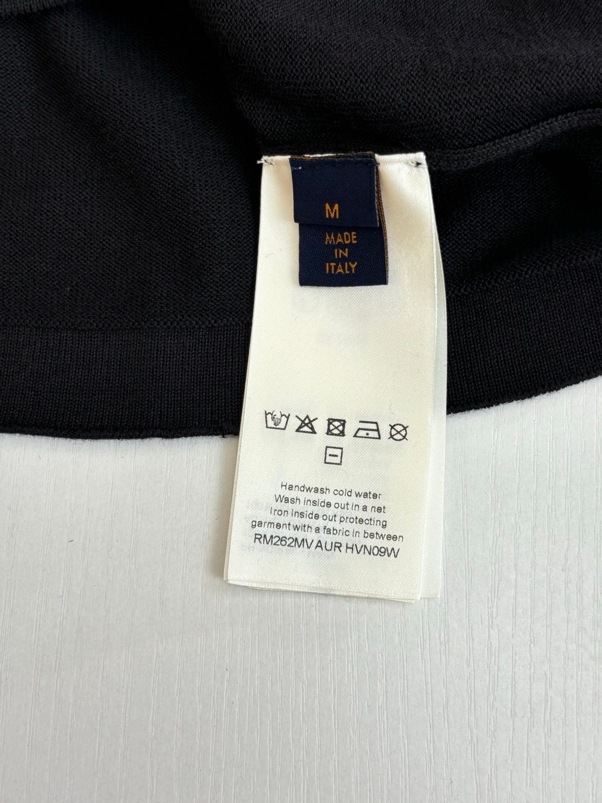 Louis Vuitton Monogram Black Crewneck T-Shirt