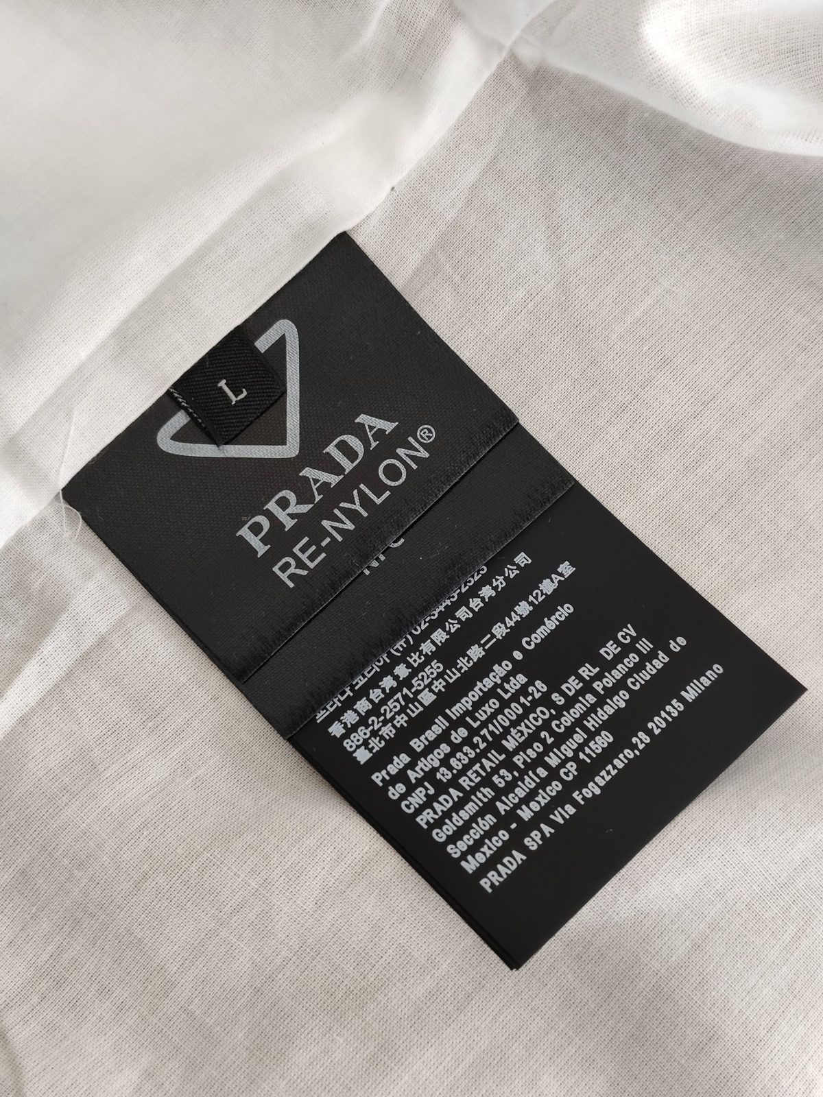 Prada Re-Nylon Short Sleeve Jacket