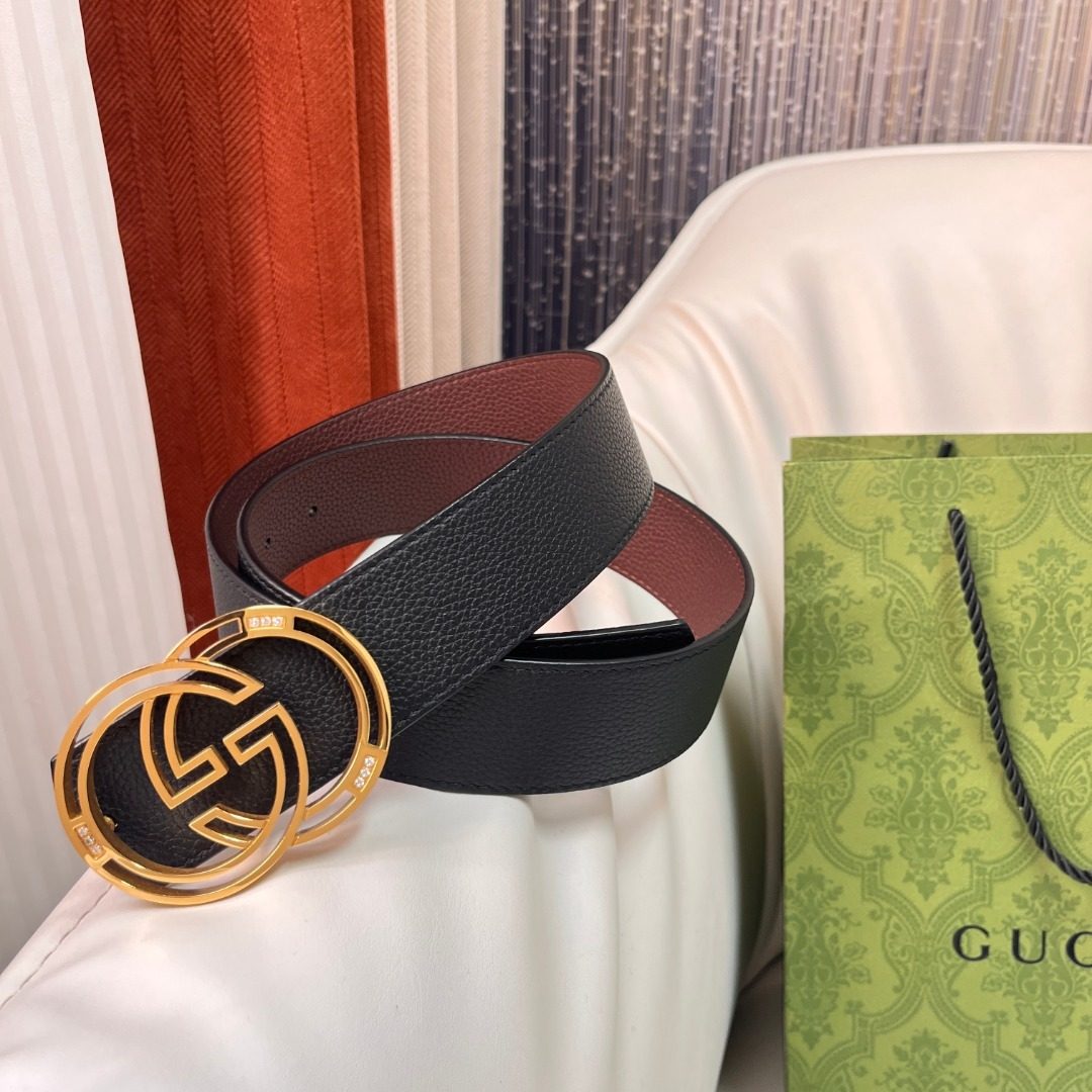 Gucci GG Marmont Leather Belt