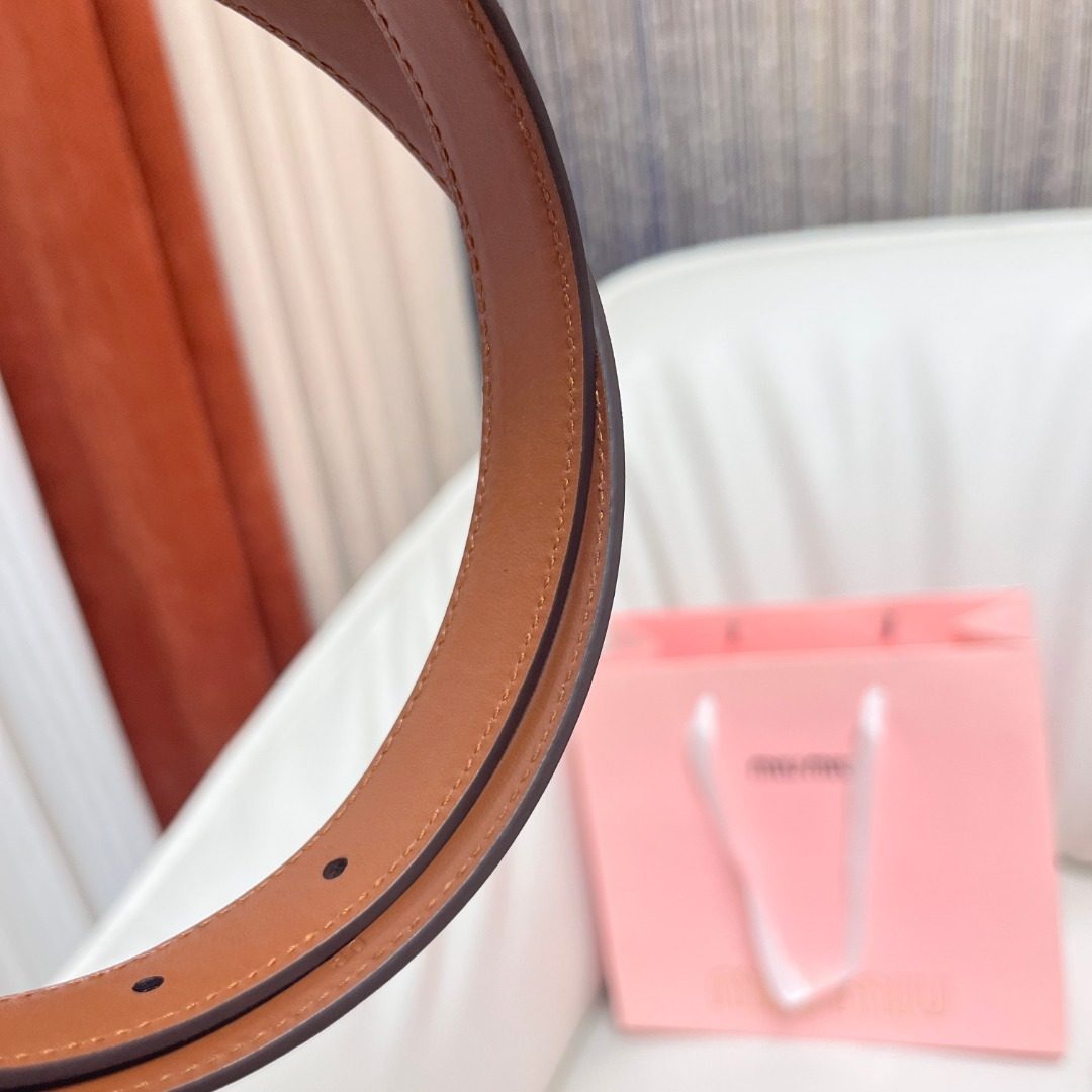 Miu Miu Leather Belt