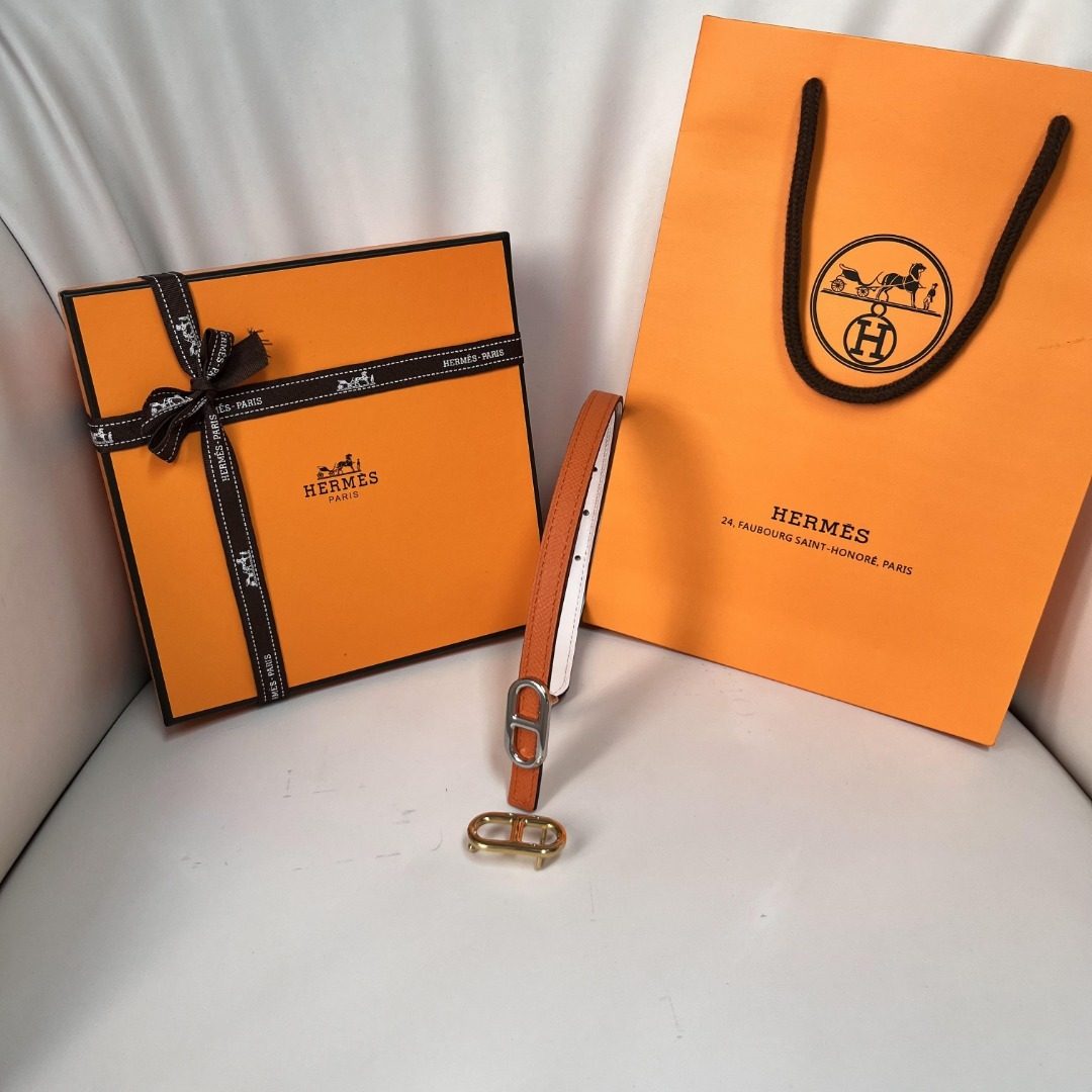 Hermès Reversible Leather Belt