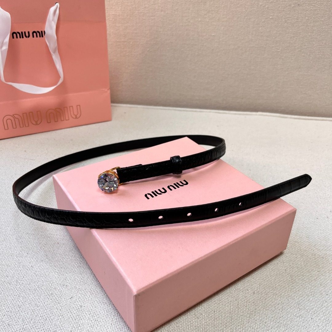 Miu Miu Leather Belt
