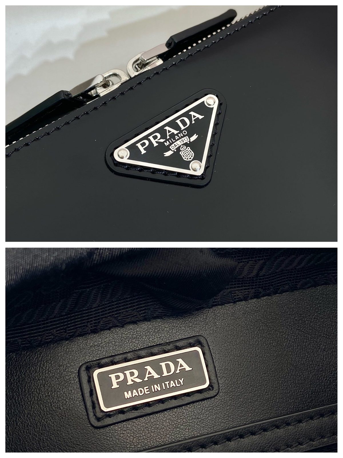 Prada Black Nylon Shoulder Bag