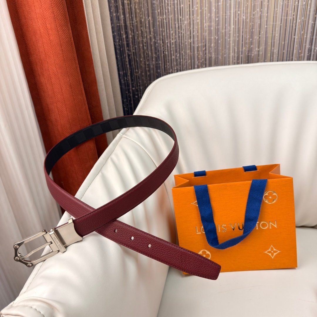 Louis Vuitton Monogram Canvas Reversible Belt