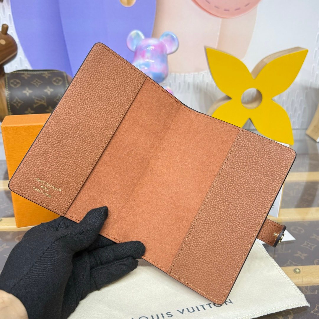 Louis Vuitton Leather Travel Wallet Organizer