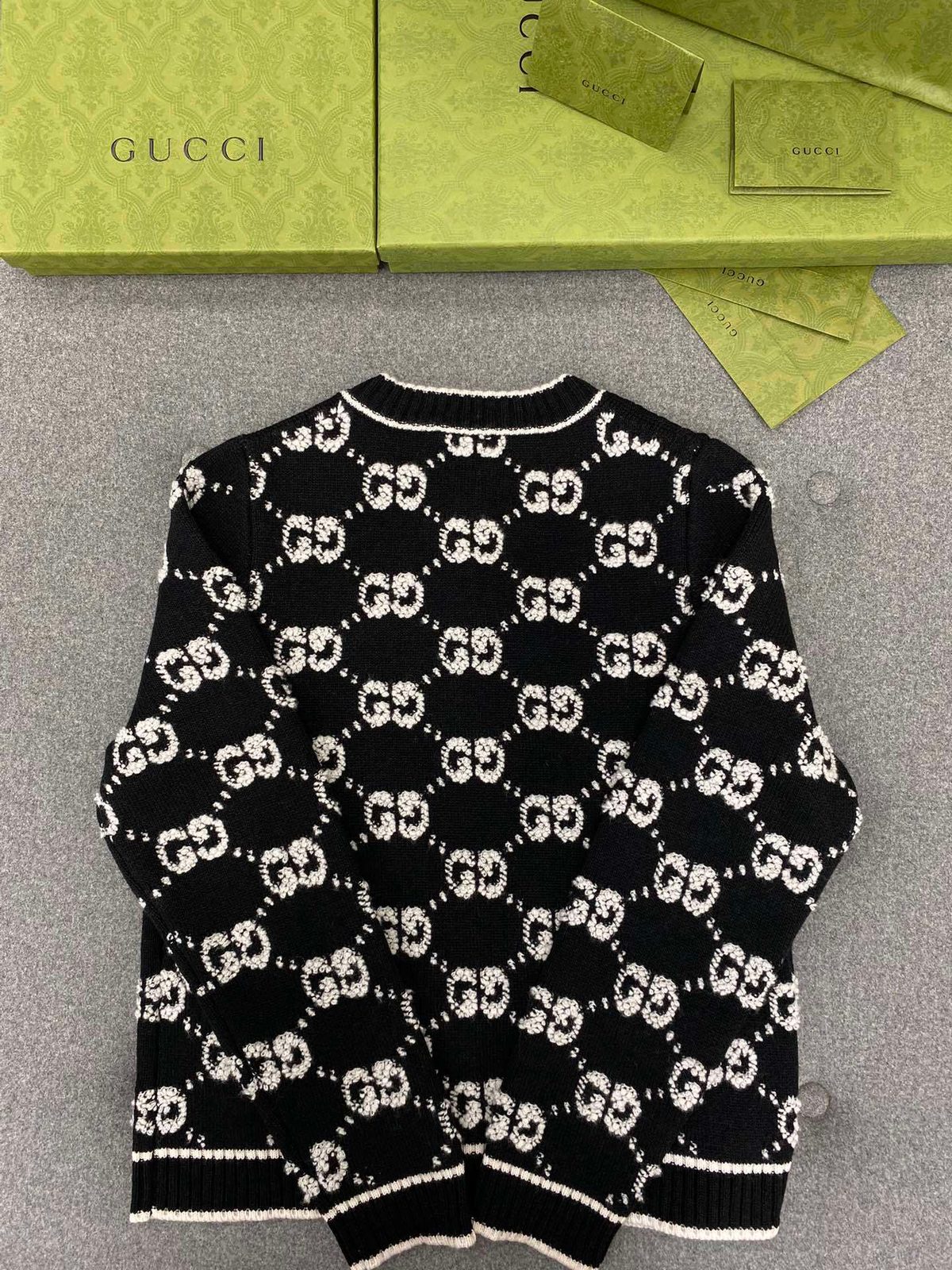 Gucci GG Monogram Crewneck Sweater
