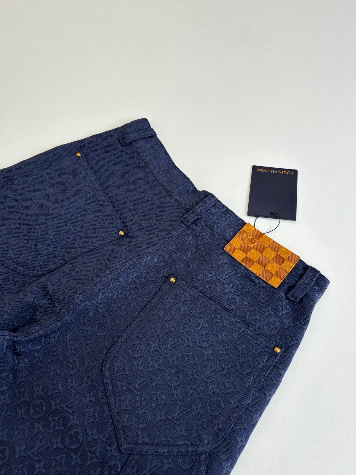Louis Vuitton Monogram Denim Shorts
